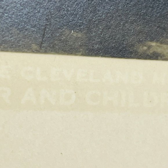 Cleveland Museum Mother Children Gelatin Silver Vintage Artur Postcard UNUSED - Picture 5 of 9